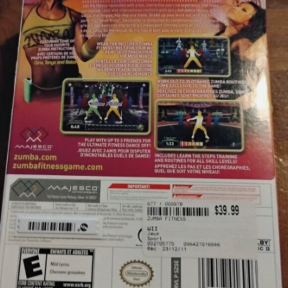 Zumba Fitness Join The Party (CIB Complete) With Sealed Belt - Nintendo Wii - Picture 2 of 6